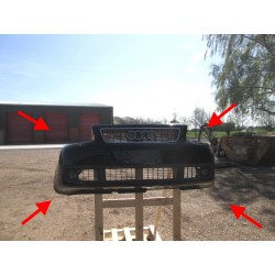 Audi S3 complete front/ rear bumper - BLACK