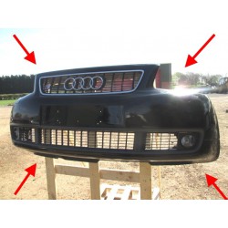 Audi S3 complete front/ rear bumper - BLACK