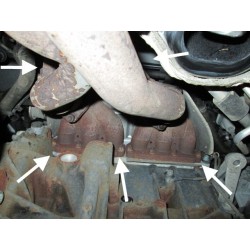 Exhaust Manifold Down Pipe - TT V6 3.2 250BHP