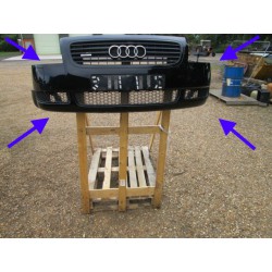 Audi TT 225 BHP front Black bumper