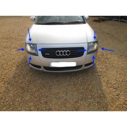 Audi TT Grey Xenon Headlights 