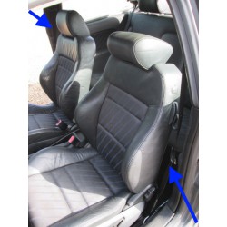 Audi A3 Cloth half leather Sport Seats - 3 door