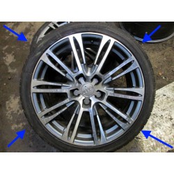 Audi S3 19inch Polished Alloy wheels