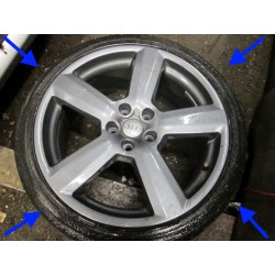 Audi RS6 Alloy Wheels - 19inch Tyres 