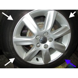 Polo mk8 6R alloy wheel - Riverside