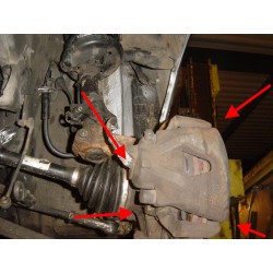 Caliper - DRIVER or PASSENGER - S3 TT