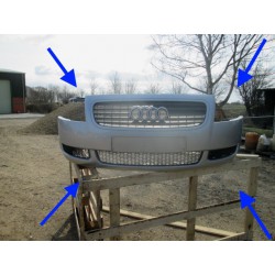 Audi TT front bumper - Blue