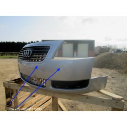 Audi TT front bumper - Blue