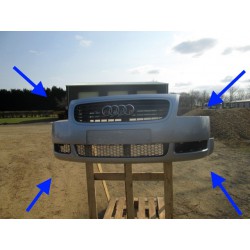 Audi TT front bumper - Blue