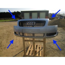 Audi TT front bumper - Blue