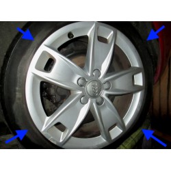 Audi A3 17inch S LINE alloy wheels