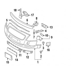 Audi TT 225 BHP front Black bumper
