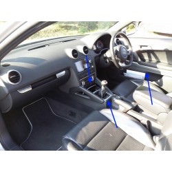 S3 Aluminium Interior trim - 3 door