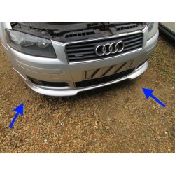 A3 Bumper S line - Silver 8P