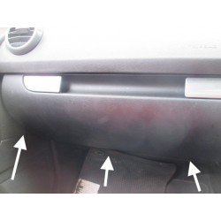 6 CD Changer concert stereo glove box - A3 
