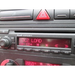 6 CD Changer concert stereo glove box - A3 