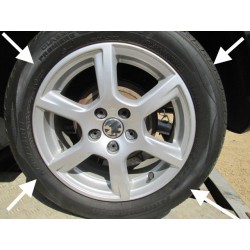 Polo mk8 6R Polished alloy wheels - Riverside