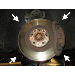 332mm Brake upgrade package - A3 3.2cc V6 