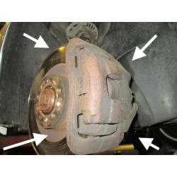 332mm Brake upgrade package - A3 3.2cc V6 