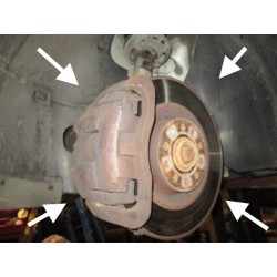 332mm Brake upgrade package - A3 3.2cc V6 