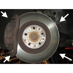 332mm Brake upgrade package - A3 3.2cc V6 