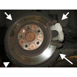 332mm Brake upgrade package - A3 3.2cc V6 