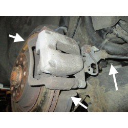 332mm Brake upgrade package - A3 3.2cc V6 
