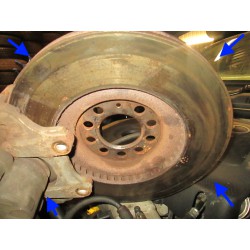 Audi TT 225BHP Brake Calipers discs carriers hoses pads