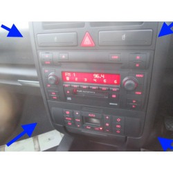Audi A2 Double Din dashboard/ Climate control & Symphony Stereo 