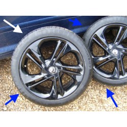CORSA LIMITED EDITION 2015 E alloy wheels 
