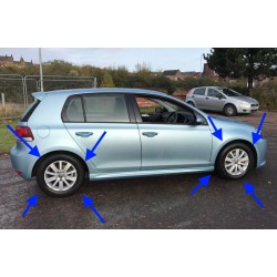 Golf mk6 GENUINE BLUEMOTION ALLOY WHEELS 15inch 