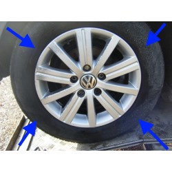 Golf MK6 BLUEMOTION ALLOY WHEELS 
