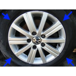Golf MK6 BLUEMOTION ALLOY WHEELS 