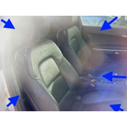 RED Electric Heated Leather seats - A3 3dr