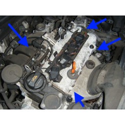 ENGINE - BLF 1600cc - GOLF 68k