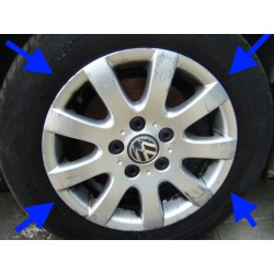 15inch MK5 alloy wheels - GOLF