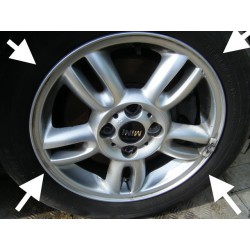 BMW Mini R56 Tool kit 15" Tyre alloy wheel air compressor sealant lifting jack