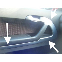 AUDI A3 S3 S LINE aluminium interior trim 