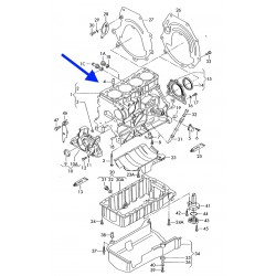 Audi TT APX ENGINE BLOCK BOTTOM END 