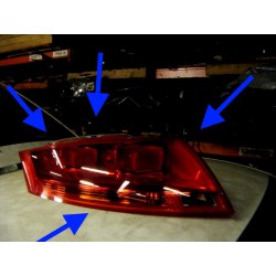 AUDI TT S LINE REAR LIGHTS 