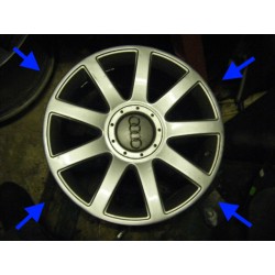 Audi RS4 18inch Alloys set of 4 - NO tyres