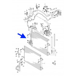 Audi TTS MK2  front panel radiator pack - original
