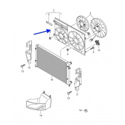 Audi TTS MK2  front panel radiator pack - original