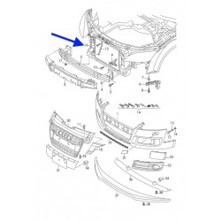 Audi TTS MK2  front panel radiator pack - original