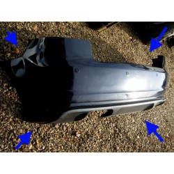 S3 Bumper Rear - 2011 - 3 Door - 8P