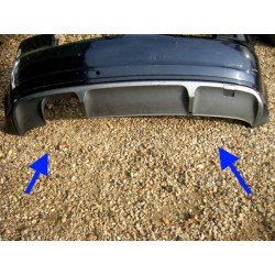 S3 Bumper Rear - 2011 - 3 Door - 8P