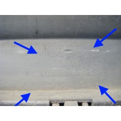 S3 Bumper Rear - 2011 - 3 Door - 8P