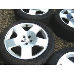 Audi TT 17" FAT 5 ORIGINAL tyres wheels