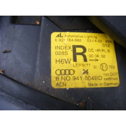 Audi TT Driver Xenon Headlight Complete