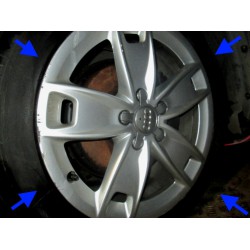 Audi A3 17inch S LINE alloy wheels